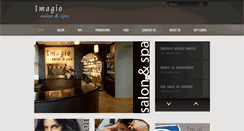 Desktop Screenshot of imagiosalonandspa.com